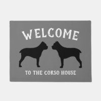 Cane Corso Dog Silhouettes Custom