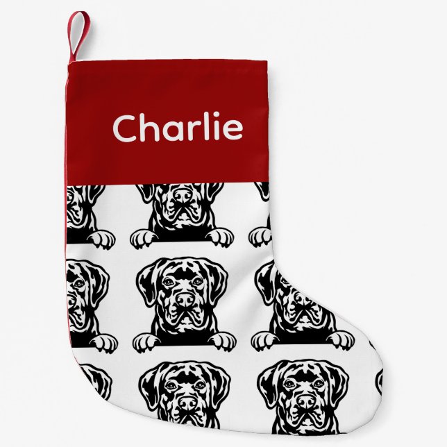 Cane Corso dog socks Customized dog Socks - Put Y (Front)