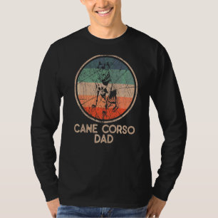 Cane Corso Dog Vintage Cane Corso Dad T-Shirt