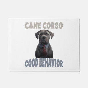 Cane Corso Good Behaviour Dog Training Doormat