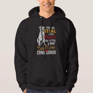 Cane Corso Heart Bed Sofa  Saying Hoodie