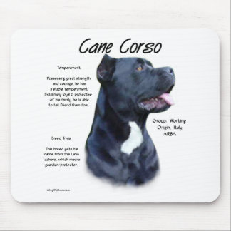 Cane Corso History Mouse Pad