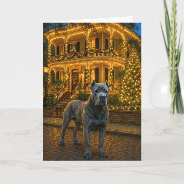 Cane Corso Holiday  Card (Front)