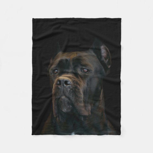 Cane Corso - Italian Mastiff Fleece Blanket (Front)