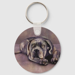 Cane Corso - Italian Mastiff Puppy Keychain