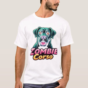 Cane Corso Italian Mastiff Zombie Dog Halloween Es T-Shirt