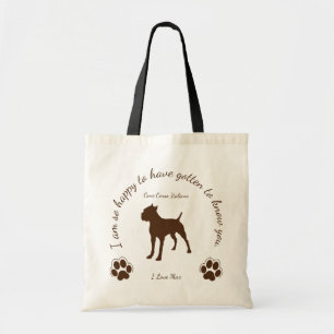 Cane Corso Italiano bag for you and your dog トートバッ
