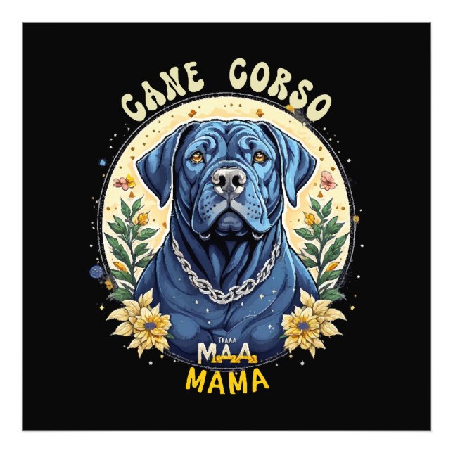 Cane Corso Mama Photo Print (Front)