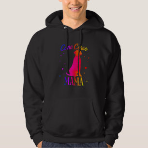 Cane Corso Mama Vintage Colourful Cute Dog Mom Hoodie