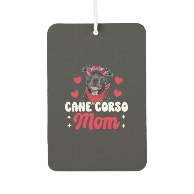 Cane Corso Mom Air Freshener (Front)