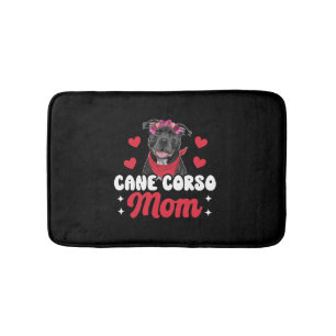Cane Corso Mom Bath Mat