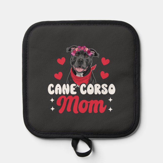 Cane Corso Mom Pot Holder (Front)