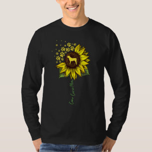 Cane Corso Mom Sunflower Italian Mastiff Dog Mom M T-Shirt