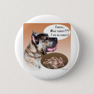 Cane Corso Turkey 2 Inch Round Button