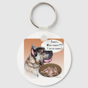 Cane Corso Turkey Keychain
