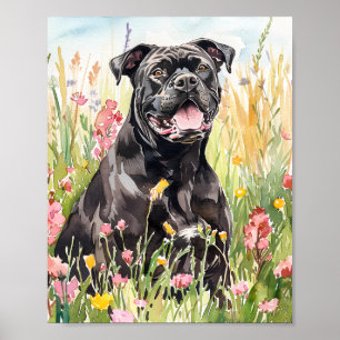 Cane Corso Wall Art Chien Imprimer Poster Décor