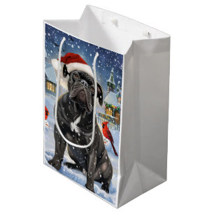 Cane Corso Winter Wonderland Christmas Joy  Medium Gift Bag
