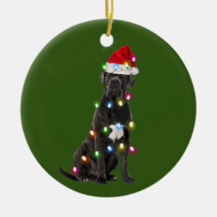 Cane corso christmas shop ornaments