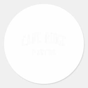 Cane Ridge High School Hs Antioch Tn Vintage Srts  Classic Round Sticker