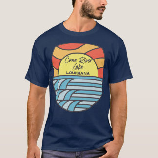 Cane River Lake Louisiana LA Sunset Sunrise Souven T-Shirt