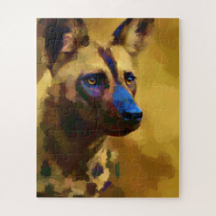Cane Selvatico Africano Jigsaw Puzzle