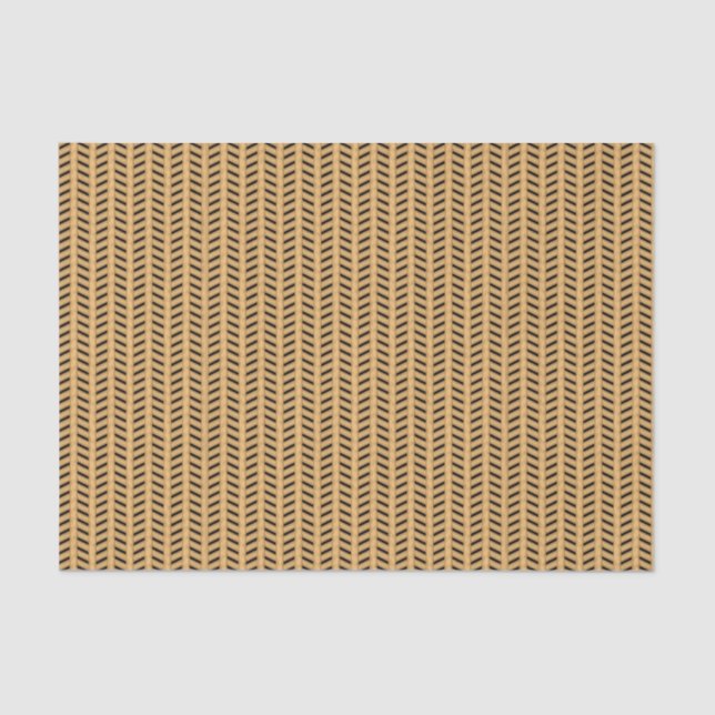 Cane wicker parquet tissue paper (Front)
