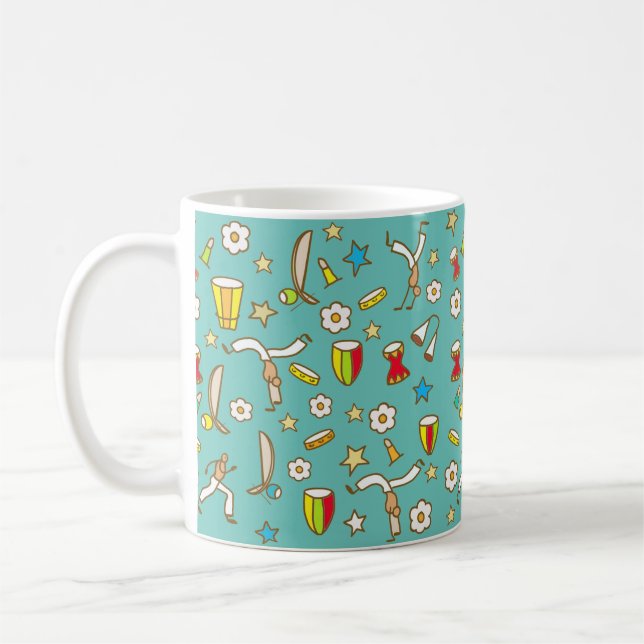 Caneca de capoeira para crianças coffee mug (Left)