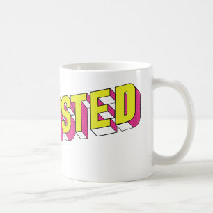 Caneca "Exhausted" Coffee Mug