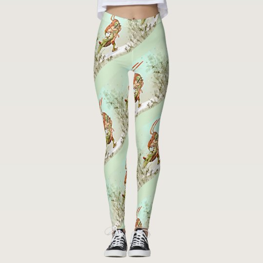 CANELLE CUTE ALIEN CARTOON Leggings