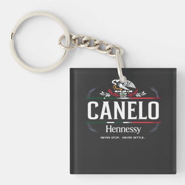 Canelo Boxing T-Shirt Keychain (Front)