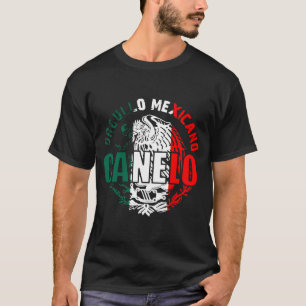 CANELO Men_s Mexico flag Alvarez Boxing Championsh T-Shirt