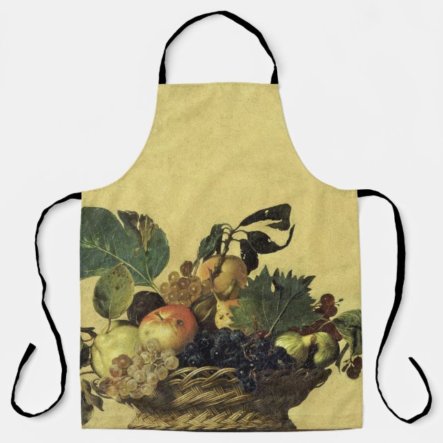 Canestra di frutta (Basket of Fruit)  Caravaggio Apron (Front)