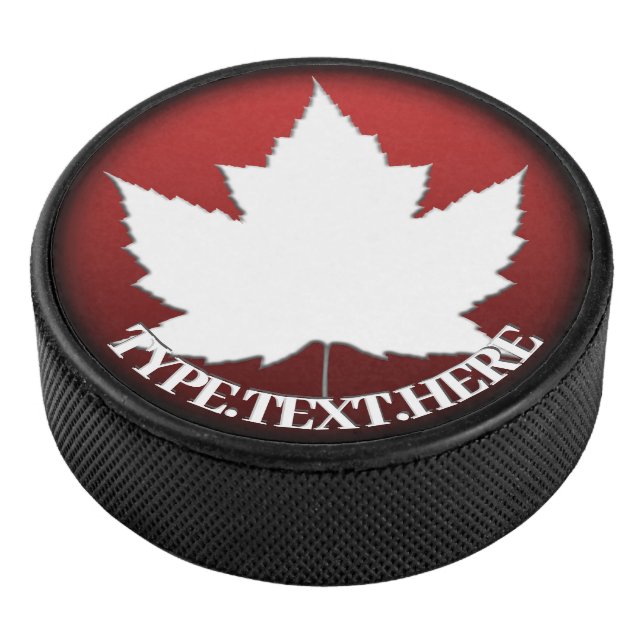 Canettes Canada Souvenir Hockey Puck Custom Canada (3/4/2016 12:00:00 AM)