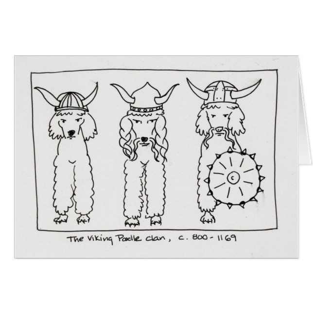 Caniche de Viking (Devant horizontal)