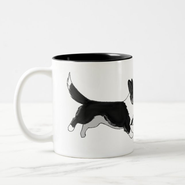 Canicula Corgi Mug (Left)
