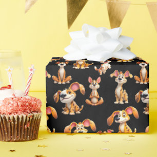 Canine Celebration Wrap 4 Wrapping Paper