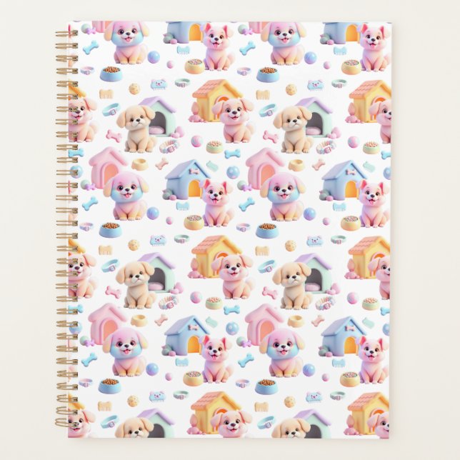 Canine Cuddle  Planner (Front)