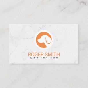 Canine   Dog Training   Animal Trainer Business Card