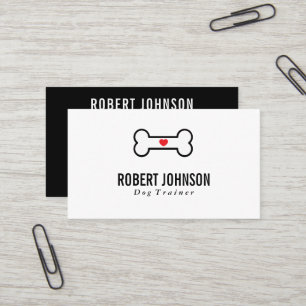Canine Dog Training Business Card