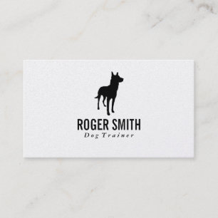 Canine   Dog Training (elite) Business Card