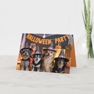 Canine Halloween Party Invitation