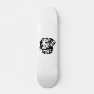 Canine Head Sketch  Skateboard