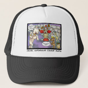 Canine Mafia Funny Tees Cards Mugs & GIfts Trucker Hat