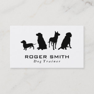 Canine Pack Dog Training Business Card