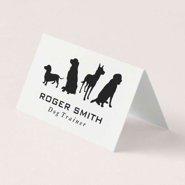Canine Pack | Dog Training Business Card (Front)