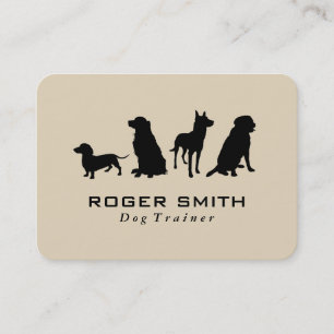Canine Pack   Dog Training Business Card
