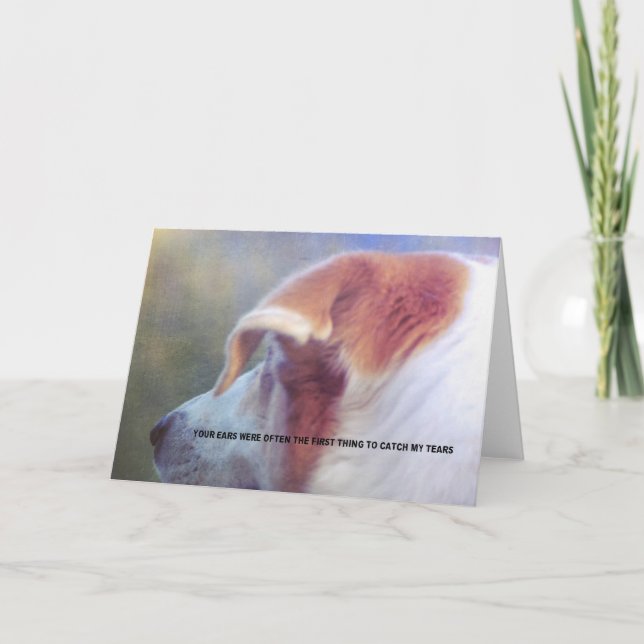 CANINE SALVATION Greeting Card (Front)