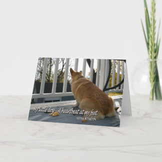 Canine Sympathy Card