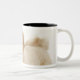 Canis familiaris Two-Tone coffee mug