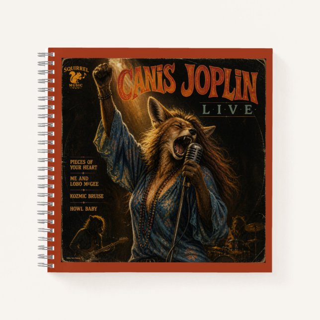 Canis Joplin Album: a Parody Notebook (Front)